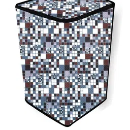 The Furnishing Tree Washing Machine Cover Abstract Pattern Grey Compatible for Whirlpool 7.5 Kg Ful image 2