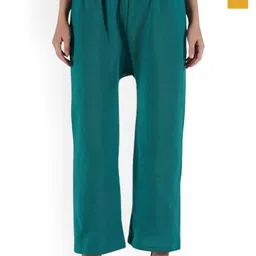 SRISARAS Women Pack Of 2 Solid Mid-Rise Loose Fit Trousers-image-89