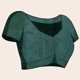 AMRUTKALA SAREES Ethnic Motifs Woven Design Zari Banarasi Saree with Blouse Piece image 4