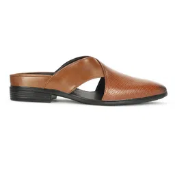 RIMEZS Men Perforations PU Mules image 2