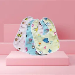 smilykid Machine Washable Burp Newborn Slobber Cloth Large Muslin Soft Layers Baby Bibs-picture-28