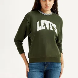 Levis Women Printed Sweatshirt image 5