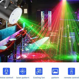 xydrozen Weddings Clubs USB Mini DJ Laser Light | 16 Pattern Projector Shower Laser Light-picture-37