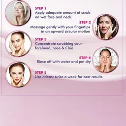 FEELHIGH Set of Charcoal & Papaya Organic Face & Body Scrub - 500 ml each image 2