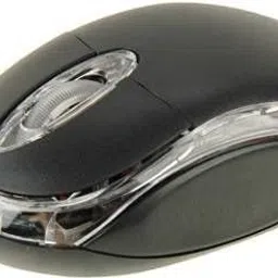 SANNO WORLD 3D Terabyte QHM222 3-Button 400/8001000DPI Wired Optical Mouse with USB Interface Wired Ambidextrous Optical Gaming Mouse image 2
