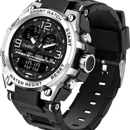 otage F25 Boys Analog-Digital Watch - For Men Metallic Dual Dial image 2