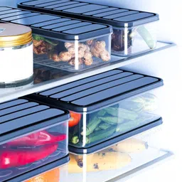 plekset Plastic Fridge Container - 1200 ml-picture-48