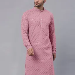 almora Men Cotton Rayon Kurta Pyjama Set-picture-14