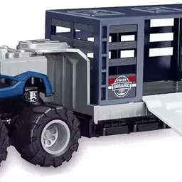 n2j2 shop Die Cast Animal Transport Truck Toys Friction Powered Miniature Toy For Kids-picture-21