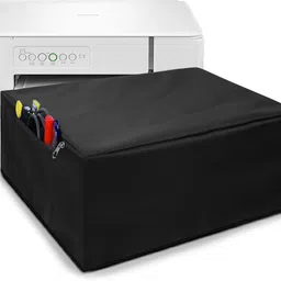 Alifiya Dust Proof Washable Printer Cover for Brother DCP-T436W InkTank Printer - Black Printer Cover-picture-21