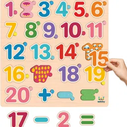 webby Alphabets Pre School Wooden Puzzle Boys and Girls-picture-23