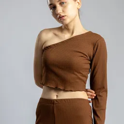 PYR8 Striped One Shoulder Top-picture-36