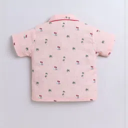 The Magic Wand Kids Tropical Printed Night suit image 3