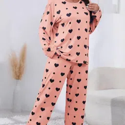 PHALIN Women Beige Night suits image 2