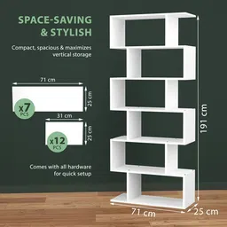 RUBOXA White Set of 1 Regular Multi-Utility Organisers image 3