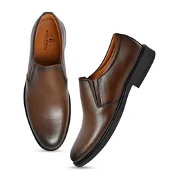 NICO NERINI Men Leather Formal Slip-Ons image 2