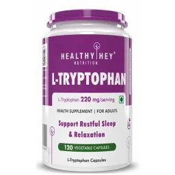 HealthyHey Nutrition L-Tryptophan - 120 Veg Capsules-image-68