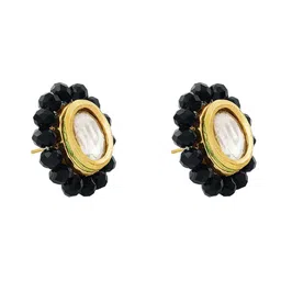 TEEJH Gold-Plated Anmol Beaded Jewellery Set image 4