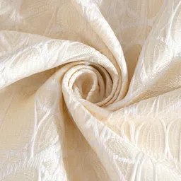 HOSTA HOMES Cream-Coloured & White Geometric Door Curtain image 2