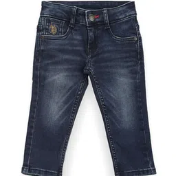U.S. Polo Assn. Kids Boys Slim Fit Mid-Rise Light Fade Stretchable Jeans-picture-10