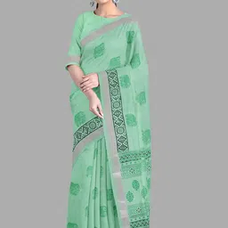 The Chennai Silks Ethnic Motifs Zari Fusion Saree-picture-14