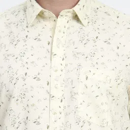JADE BLUE Men Floral Opaque Printed Casual Shirt image 5