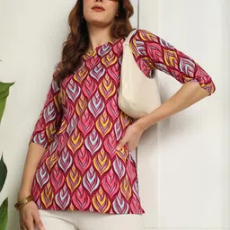 Moda Rapido Women Polyester Straight Kurtis-picture-12