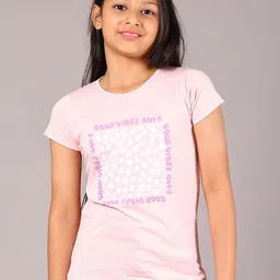 V-Mart Girls Printed T-shirt-image-91