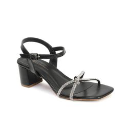 Mast & Harbour Women Embellished Party Block Sandals-picture-21