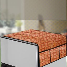 The Furnishing Tree Brown Plastic Refrigerator Cover-picture-32
