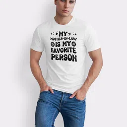 Seekbuylove Men Typography Printed Cotton Bio Finish T-shirt image 5