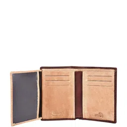 Sassora Men Embellished Leather Two Fold Wallet image 3