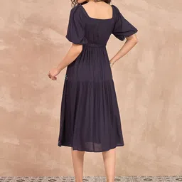 routes by all about you all about you Empire Midi Dress image 3
