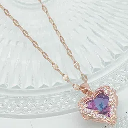 Peprika Women Rose Gold Necklace and Chains-picture-32