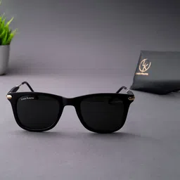 LOUIS KOUROS Unisex Square Sunglasses with UV Protected Lens image 5