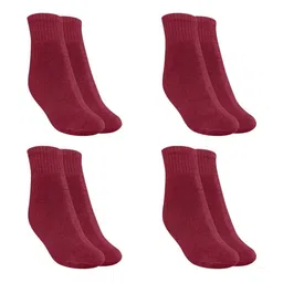 MUKHAKSH Men Pack of 4 Pure Cotton Ankle-Length Socks-picture-39