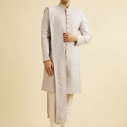 Manyavar Men Embroidered Sherwani Set image 1
