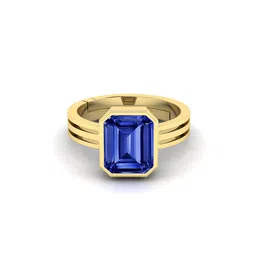 RRVGEM Blue Saphire Finger Ring image 4