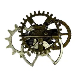 The Tie Hub Gold-Toned Plated Brass Lapel Pin Brooch image 2