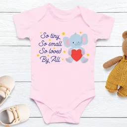 Lillypupp Infants Printed Pure Cotton Bodysuit image 2