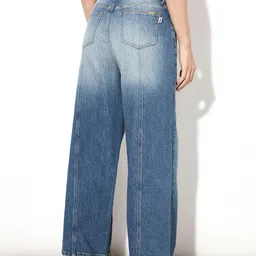 ONLY Women Wide Leg Light Fade Stretchable Jeans image 5