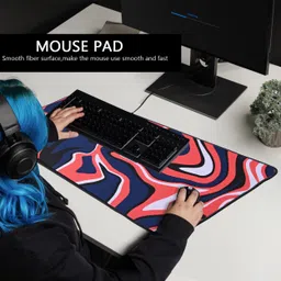 spincart Large Gaming Mouse Pad, XXL Extended Nonslip Desk Mat For Laptop & PC Mousepad image 5