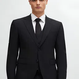 Rajatextile Notched Lapel Single-Breasted Cotton Blazer-picture-21