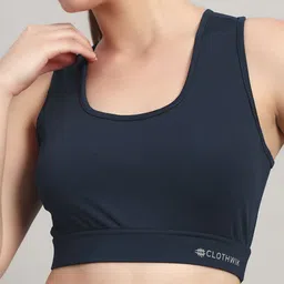 CLOTHWIK COLLECTION Women Full Coverage Workout Bra image 5
