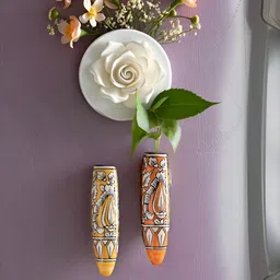 Kraftlik Handicraft Multicoloured Ceramic Vases image 3