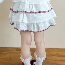 LULU & SKY Girls Layered A-Line Mini Skirt image 5