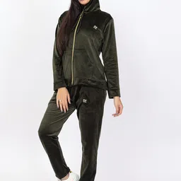 D-LINE Women Pack Of 2 Velvet Tracksuit With Inner image 5