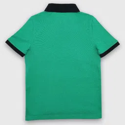 Tommy Hilfiger Boys Brand Logo Printed Polo Collar Pockets T-shirt image 3