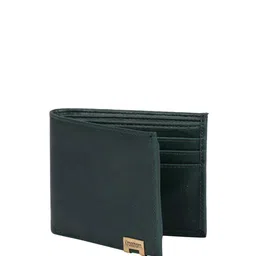 Krosshorn Men Solid Short Two Fold Wallet image 3