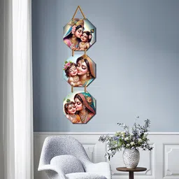 WallDaddy Blue & Brown Printed Spiritual Wall Decor-picture-5